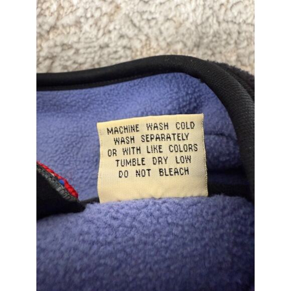 10,000 FT Above Sea Level Size L Fleece Full Zip Sleeveless 2 Tone Jacket Pocket - Picture 7 of 8